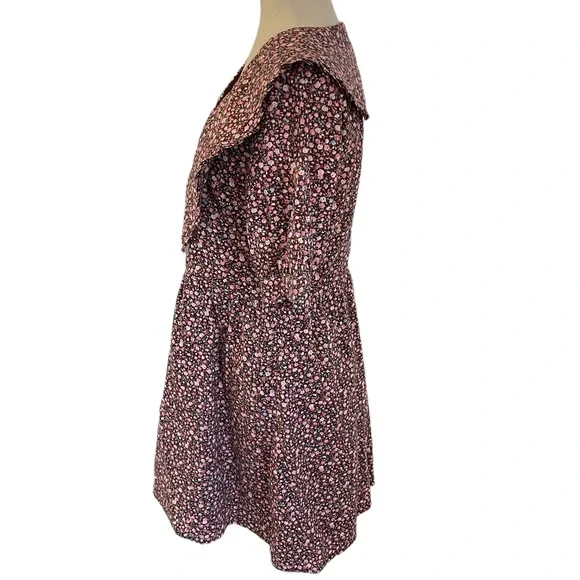 TUCKERNUCK Hyacinth House Ruffle Collar Ditsy Floral Sadie Mini Dress - Picture 9 of 16